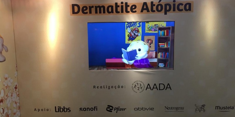 SBD apoia iniciativa de exposição sobre a conscientização da dermatite atópica